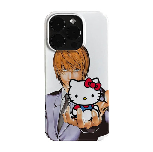 Death N + Kitty Phone Case